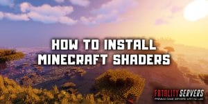 Minecraft shaders installation guide